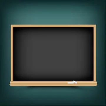 Education chalkboard drawing template Stock Illustration