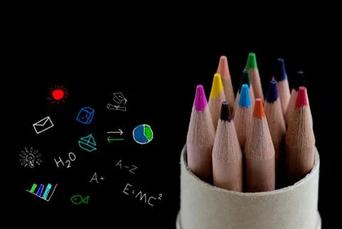 Education Concept Background Stock Photos