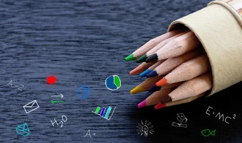 Education Concept Background Stock Photos