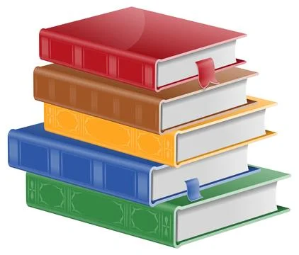 Education Concept with Books Stock Illustration