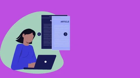 Education concept flat animation Video stock 301668229