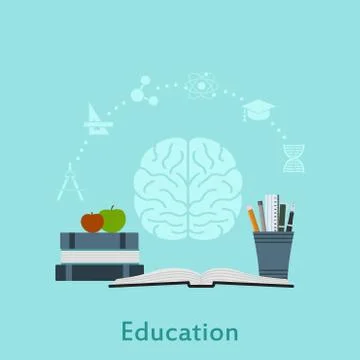 Education concept Stock Illustration