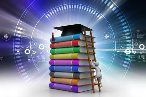 Education concept Illustrazione stock