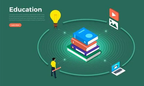 Education concept Stock Illustration