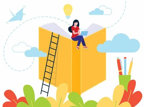 Education concept v2 Stock Illustration