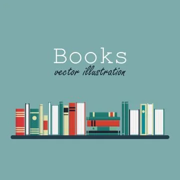 Education concept vector illustration in flat design. Illustrazione stock