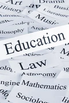 Education concept vertical Stock Photos