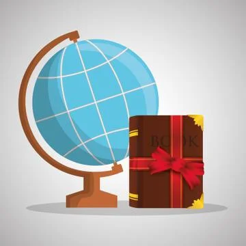 Education design. learning icon. isolated illustration , vector Illustrazione stock