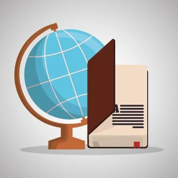 Education design. learning icon. isolated illustration , vector Illustrazione stock
