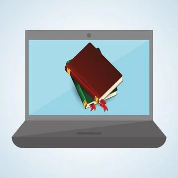 Education design. learning icon. isolated illustration , vector Illustrazione stock