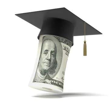 Education dollar Illustrazione stock