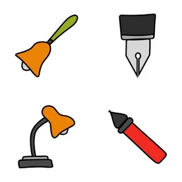 Education Doodle Vectors Stock Illustration