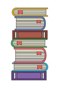 Education elements cartoon イラスト素材