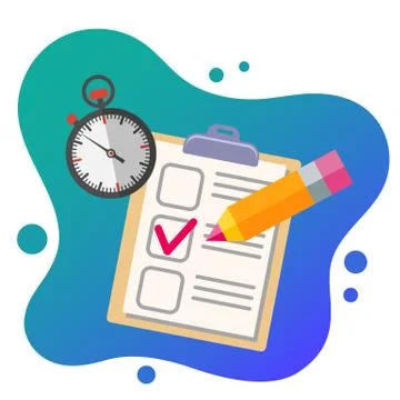 Education Flat Icon Set Stock Illustration