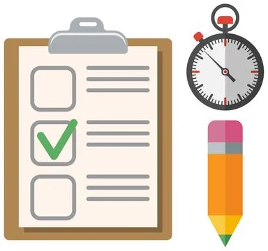 Education Flat Icon Set Stock Illustration