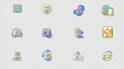 Education full - alpha 2k Stock Footage 241628696