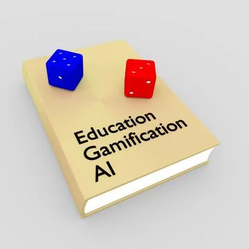 Education Gamification AI concept Stock Illustration