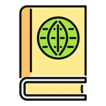 Education global knowledge book with globe symbol Stock Illustration