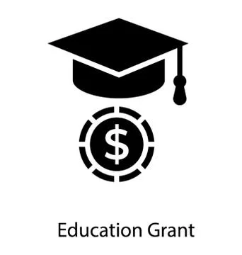 Education Grant Vector Stock Illustration