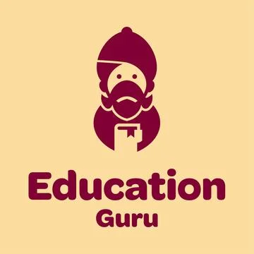 Education Guru Logo Stock Illustration