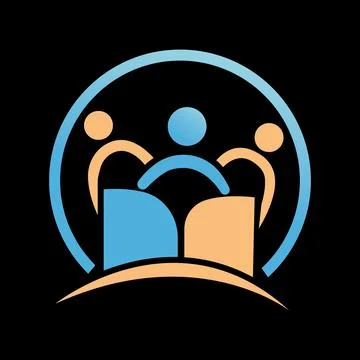 Education human circle Logo Template Vector Icon Study Plan イラスト素材