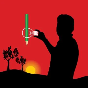 Education idea Stock Illustration