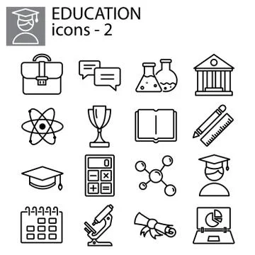 Education Illustrazione stock