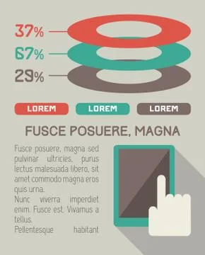 Education Infographic Element Stock-Illustration
