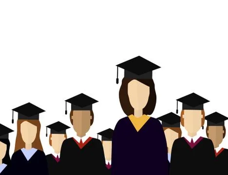 Education infographic. Flat vector illustration for e-learning and online edu イラスト素材