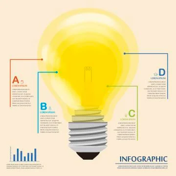 Education infographic template Stock Illustration
