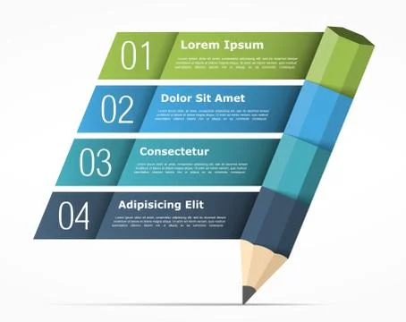 Education Infographics Stock Illustration
