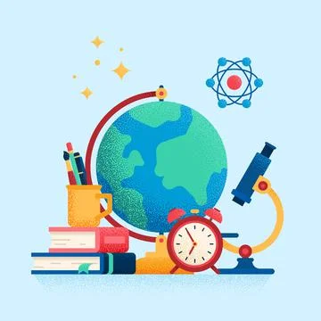 Education, internet studying. Stock Illustration