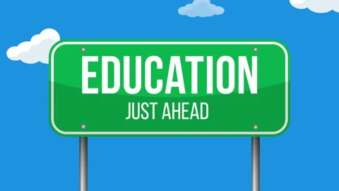 Education, Just Ahead Stock Footage 171847319