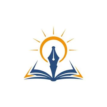 Education Lightbulb Logo Design for Learning Innovation Center イラスト素材