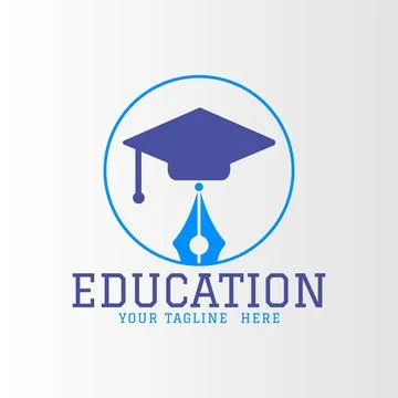 Education Logo Design And Vector Illustration. Stock Illustration