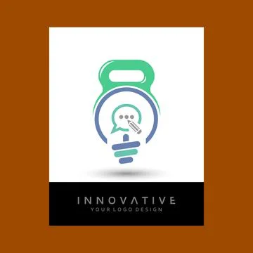 Education logo design . Modern vector logo design template design. gym and fi Stock Illustration