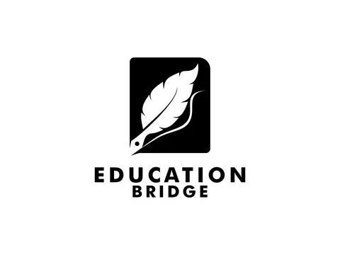 Education logo design template, suitable for academy, School, Graduation , etc Stock Illustration