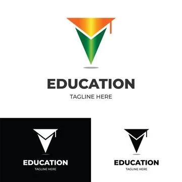 Education Logo Stock Illustration