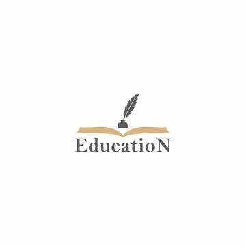 Education Logo Stock-Illustration
