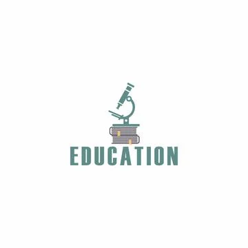 Education Logo Stock-Illustration