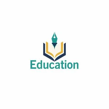 Education Logo Stock-Illustration