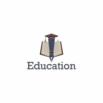 Education Logo Stock-Illustration