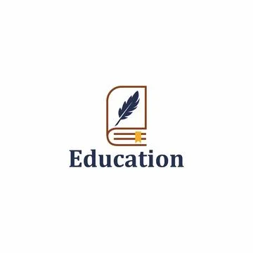 Education Logo Stock-Illustration