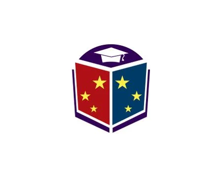 Education logo template イラスト素材