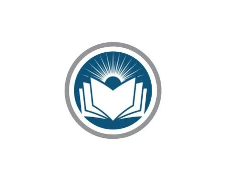 Education Logo Template 库存插图