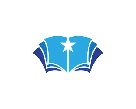 Education Logo Template 스톡 일러스트