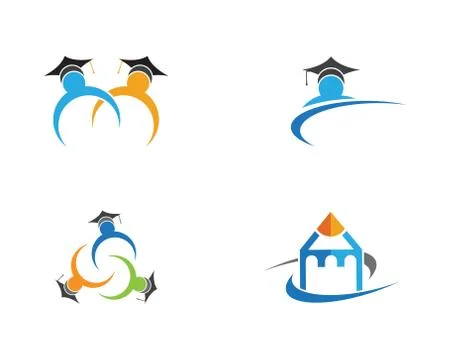Education Logo Template Stock Illustration