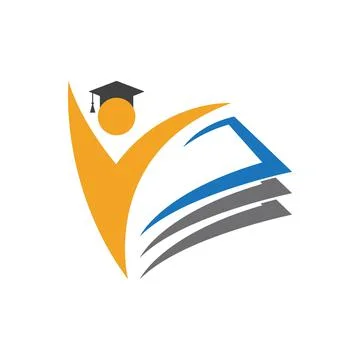 Education Logo Template vector 库存插图
