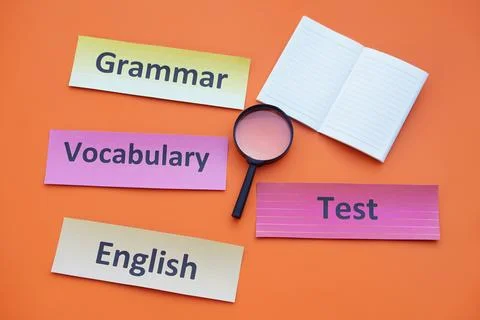 Education material.Teaching aid. Learning language. Stock Photos