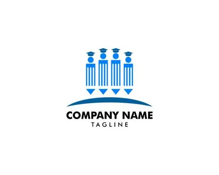 Education People Logo Template Stock Illustration